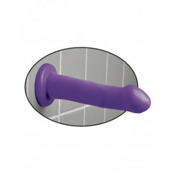 Dillio 6 Inches Please Her Dildo - Purple