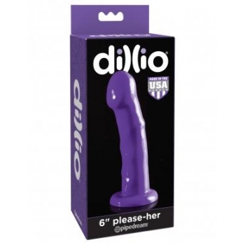 Dillio Purple 6 inches Please Her Dildo