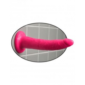 Dillio 7 inches Slim Pink Dildo