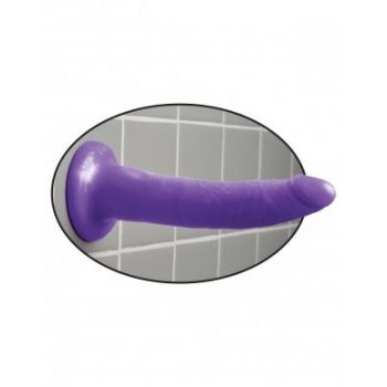 Dillio Purple 7 inches Slim Dildo