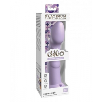 Dillio Platinum 8in Super Eight Purple