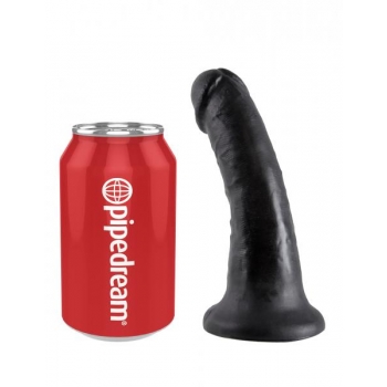 King Cock 6 Inches Cock Black