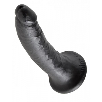 King Cock 7 Inches Dildo Black