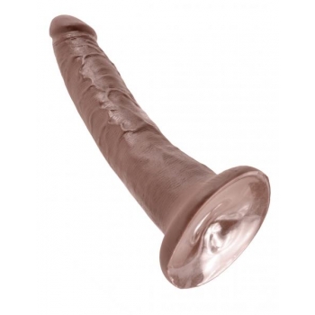 King Cock 7 Inches Cock - Brown