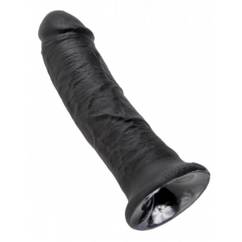 King Cock 8 Inch Dildo - Black