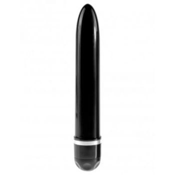 King Cock 8 inches Vibrating Stiffy Beige