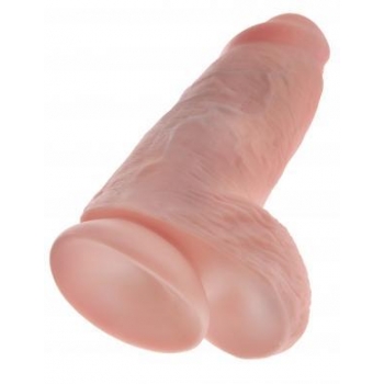 King Cock Chubby 9 inches Beige Dildo