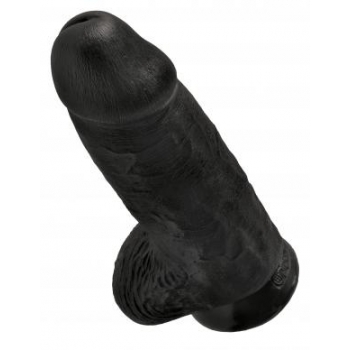 King Cock Chubby - 9 inches Black Dildo