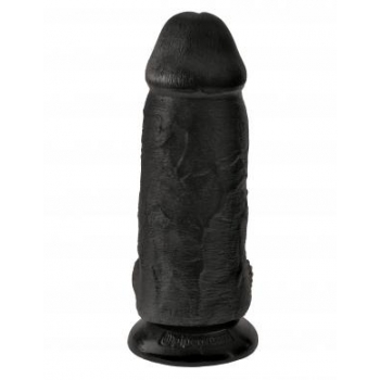 King Cock Chubby - 9 inches Black Dildo