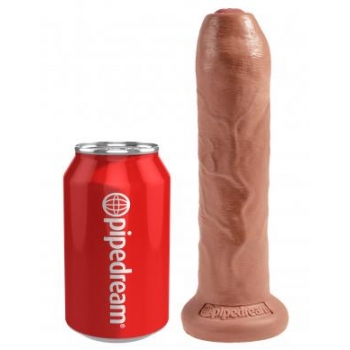 King Cock 7 inches Uncut Dildo Tan