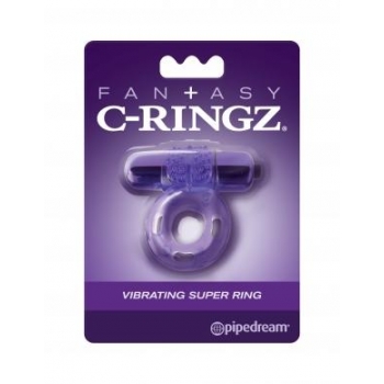 Fantasy C Ringz Vibrating Super Ring Purple