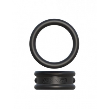 Fantasy C-Ringz Max Width Silicone Rings Black