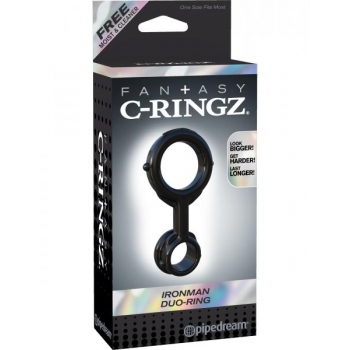 Fantasy C-Ringz Ironman Duo Ring Black