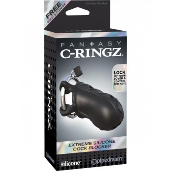 Fantasy C-Ringz Extreme Cock Blocker Black