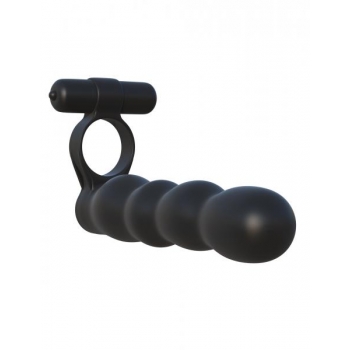 Fantasy C-Ringz Posable Partner Penetrator Black