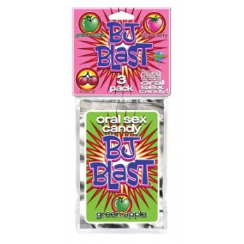 BJ Blast Oral Sex Candy 3 Pack