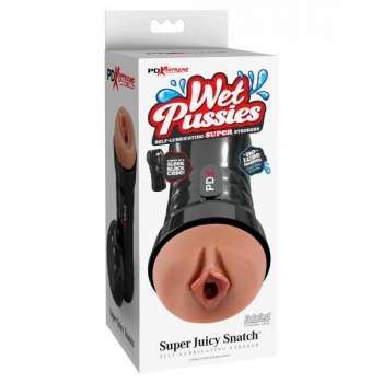 PDX Extreme Wet Pussies Squirting Stroker - Dark