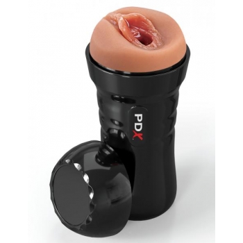 PDX Extreme Wet Pussies Squirting Stroker - Dark