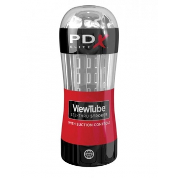 PDX Elite Viewtube See-thru Stroker