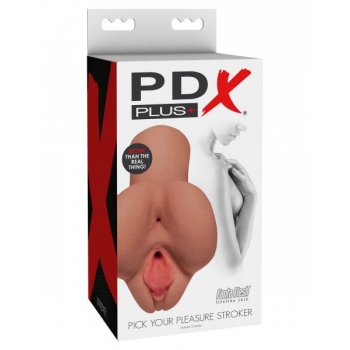 Pdx Plus Pick Your Pleasure Stroker Tan