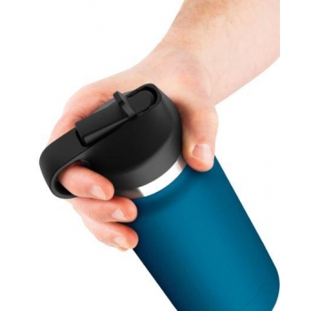 Pdx Plus Fuck Flask Discreet Stroker - Blue Bottle