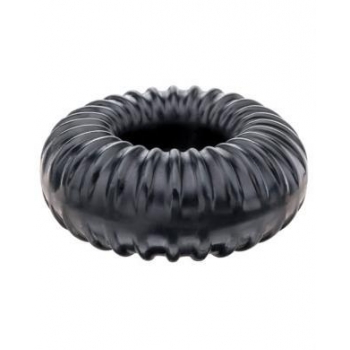 Ribbed Ring - Ice Black