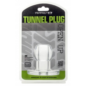 Perfect Fit Toy Tunnel Plug Med Ice Clear