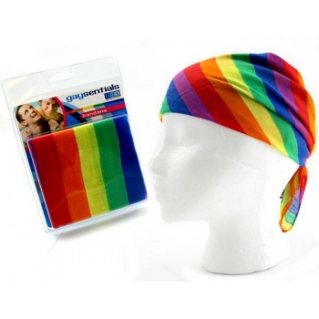 Gaysentials Rainbow Bandana