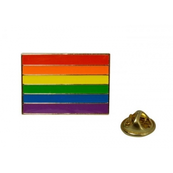 Gaysentials Lapel Pin - Rainbow Flag