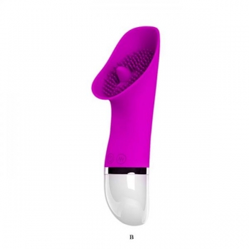 Pretty Love Rudolf Clitoral Stimulator - Silicone - Purple