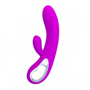 Pretty Love Rabbit Vibrator - Silicone Purple