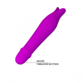 Pretty Love Silicone Vibrator - 10 Function Fuchsia