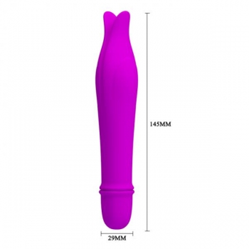 Pretty Love Silicone Vibrator - 10 Function Fuchsia