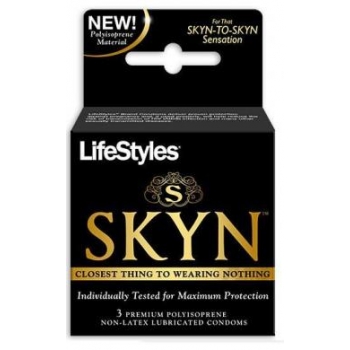 Lifestyles Skyn Non-Latex Condoms 3 Pack