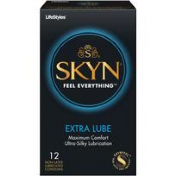 Lifestyles Skyn Extra Lubricated Condoms 12 Pack