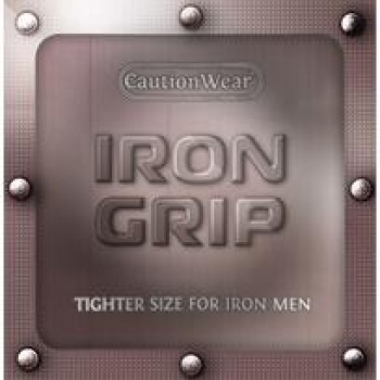 Iron Grip Snugger Fit Lubricated Condom (3 Pack)