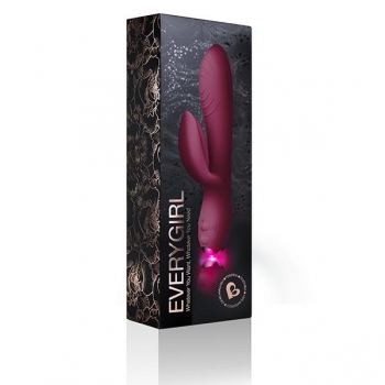 Every Girl Burgundy Purple Rabbit Vibrator