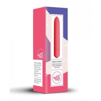 Sugarboo Coral Crush Vibrating Bullet Vibrator