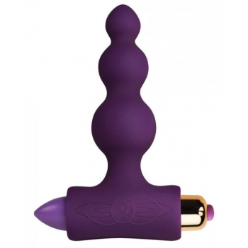 Petite Sensations Bubbles 7X Purple Butt Plug