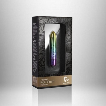 Bullet Vibrator 80mm Rainbow