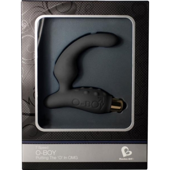 O Boy 7 Speed Waterproof Prostate Stimulator - Black