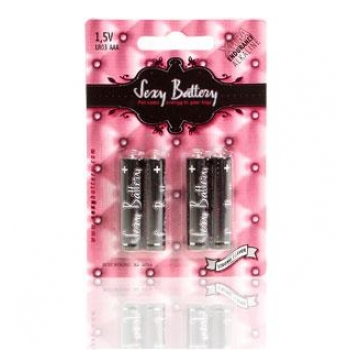 Sexy AAA/LR3 Batteries - 4 Pack