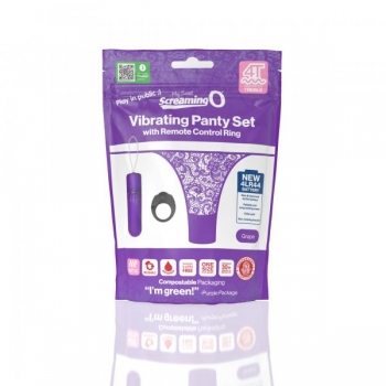 Screaming O My Secret 4T Panty Vibe Grape