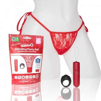 Screaming O My Secret 4t Panty Vibe Red