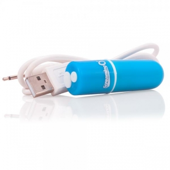 Screaming O Charged Vooom Rechargeable Bullet Vibe Blue