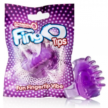 Fingo Tips Purple Fingertip Vibrator