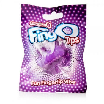 Fingo Tips Purple Fingertip Vibrator