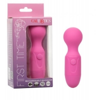 First Time Massager Pink Rechargeable