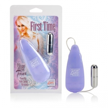 First Time Satin Teaser Bullet Vibrator - Pink