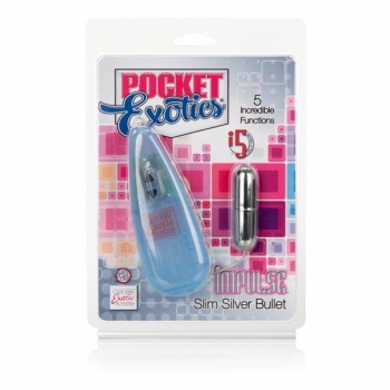 Impulse Pocket Paks Slim Silver Bullet Vibrator